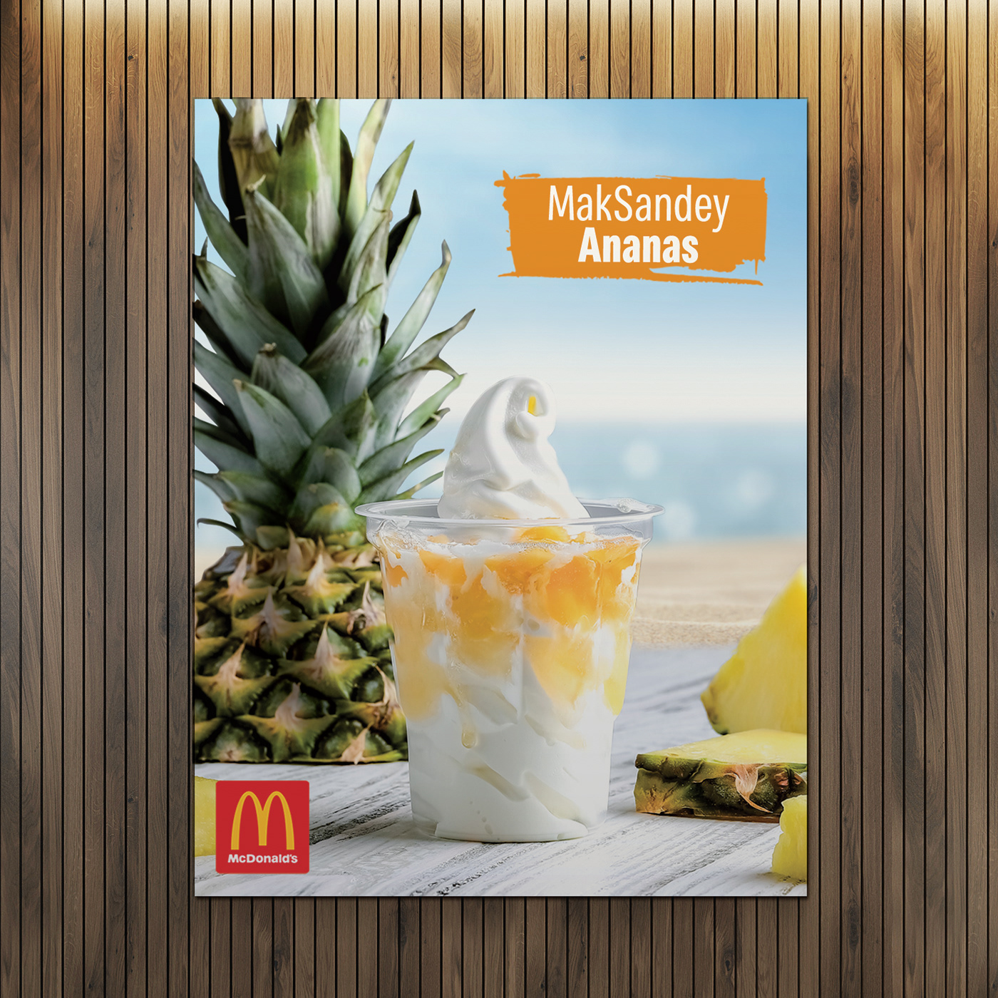 mcdonalds summer poster Sunday Poster McDonalds mcd McDonalds poster poster summer mood McDonalds