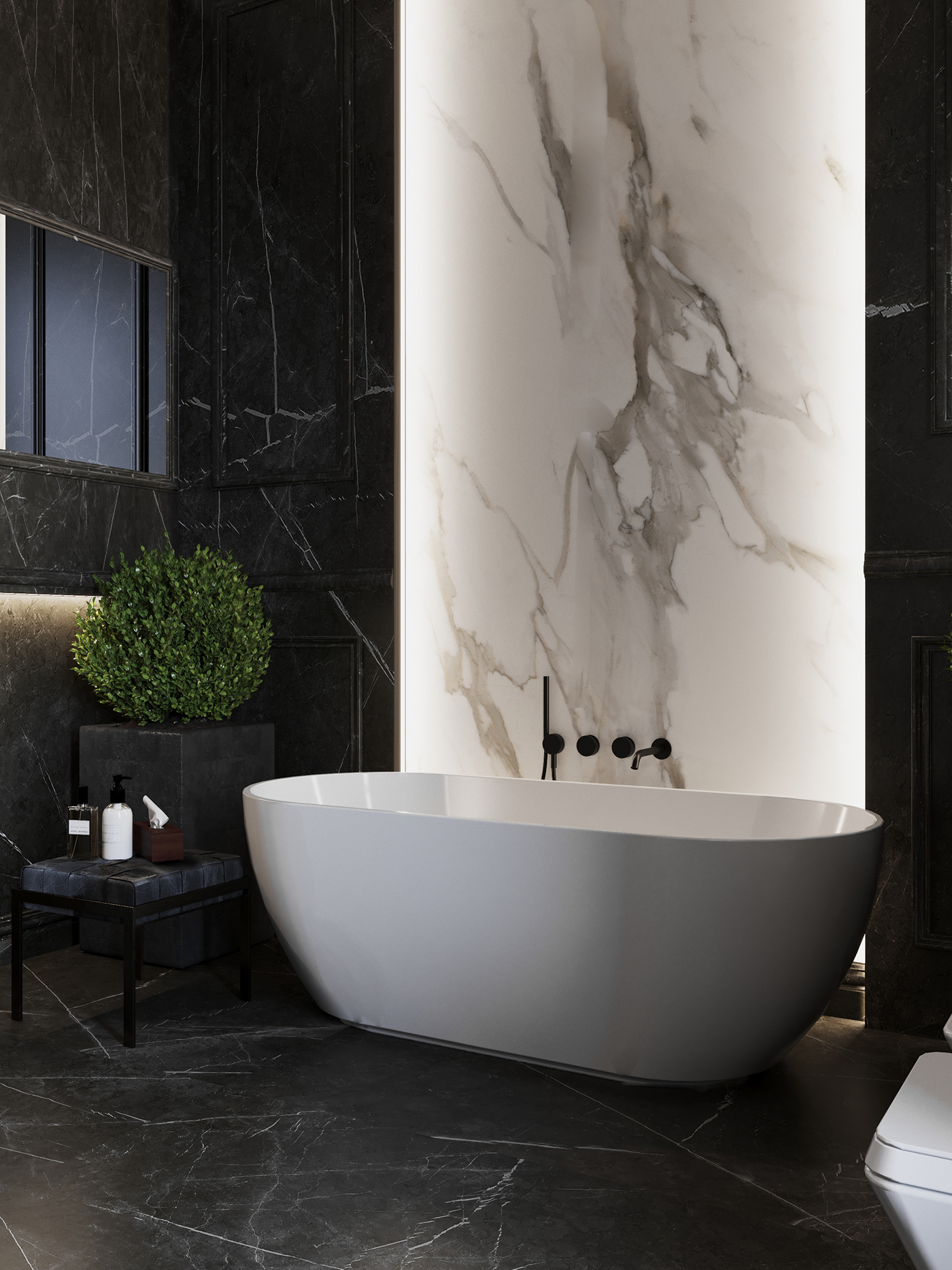 visualisation interiordesign Project apartment luxury Russia novosibirsk CGI Render corona