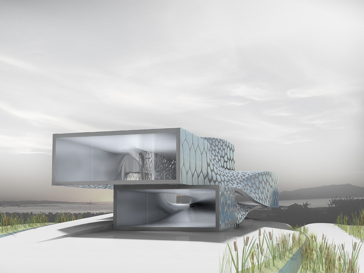 IwamotoScott architecture san francisco treasure island Ambient technology Future house Smart House Adaptation