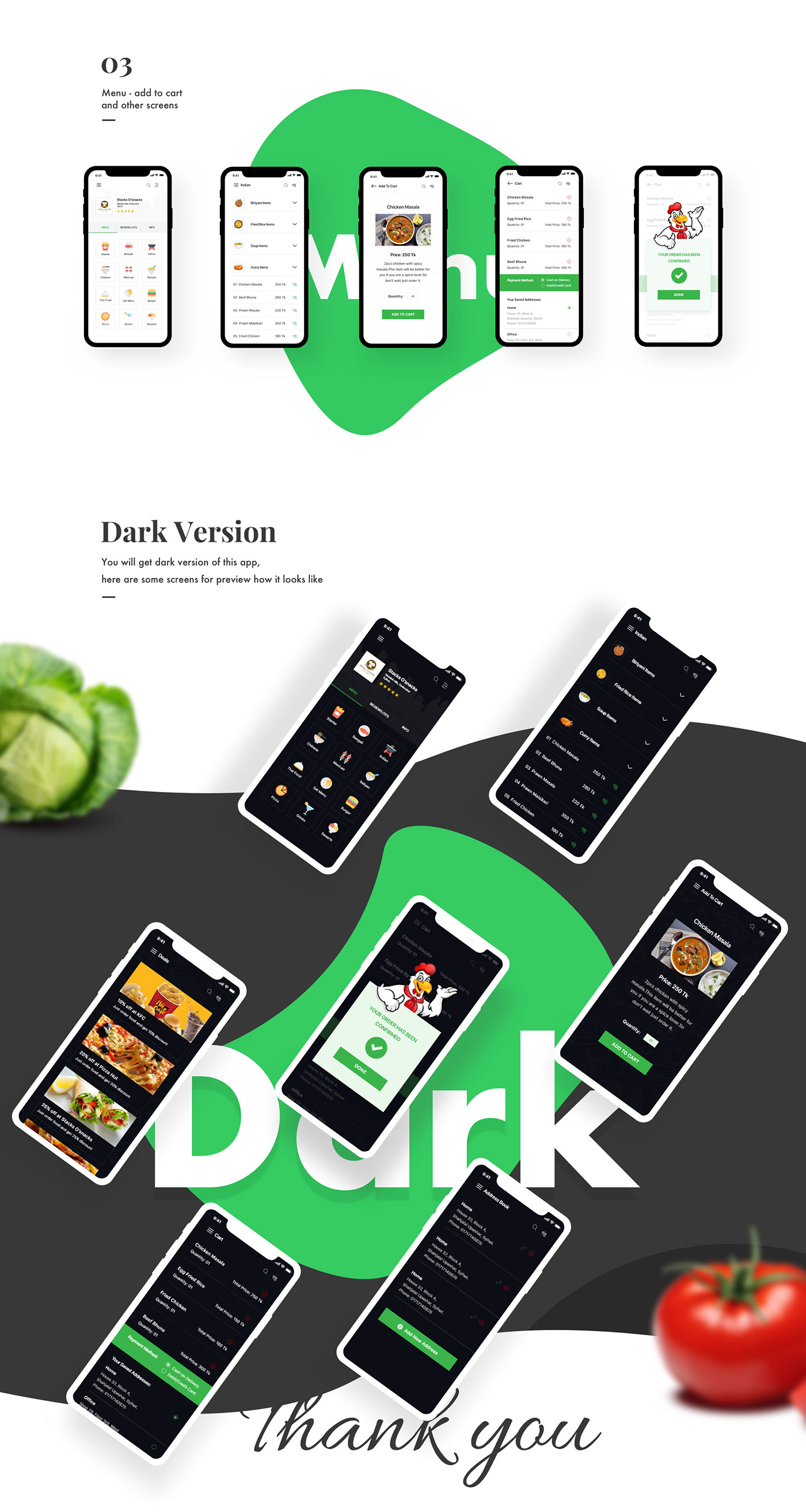 uikit app UI ux UI/UX Food  food delivery app ui8 ios Adobe XD