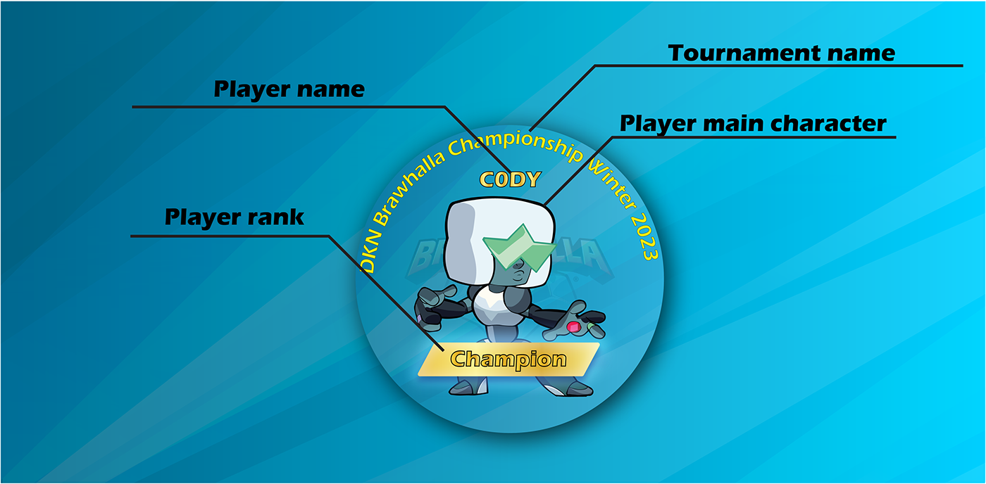 design game Gaming esports youtube Brawlhalla stream live Tournament medals