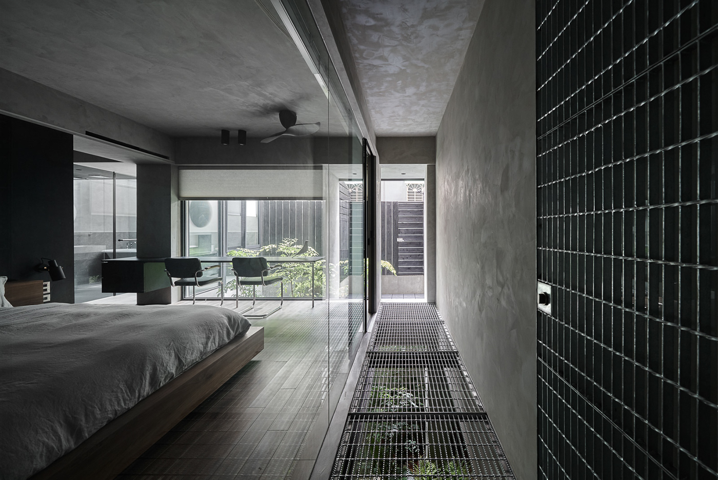 apartment architecture gray heycheese interior design  kc design taiwan yoga interior basement Residence