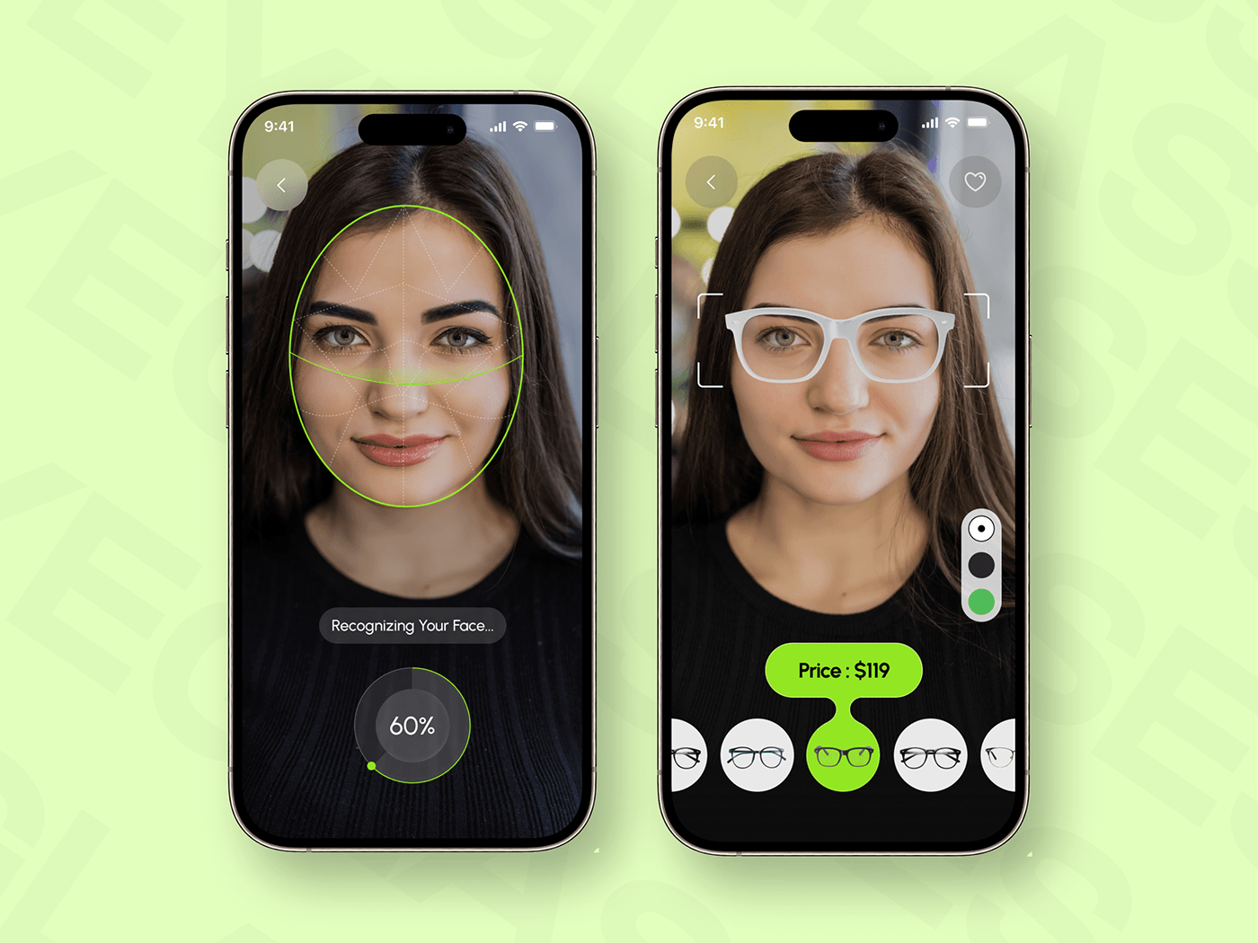 Eyeglass - Eyewear AI Mobile Application