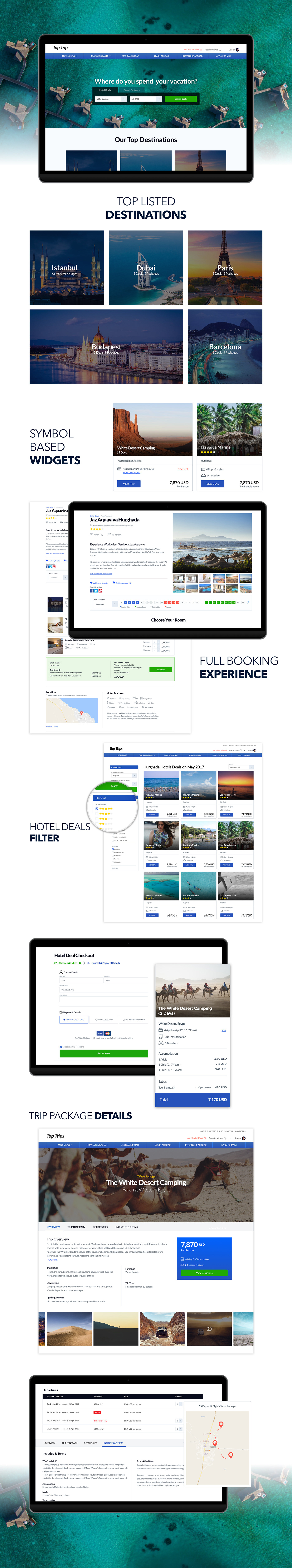 Booking hotel trips Deals Ecommerce Travel accomodation Website template