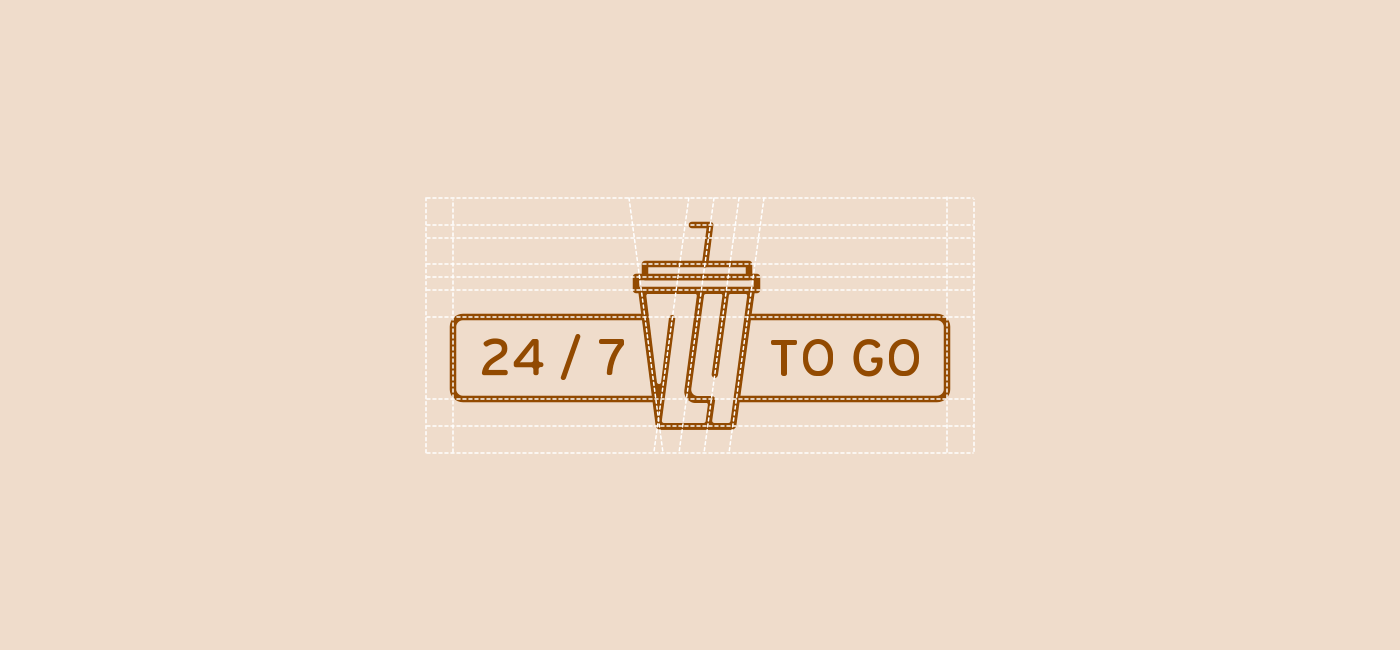 Coffee papercup logo togo