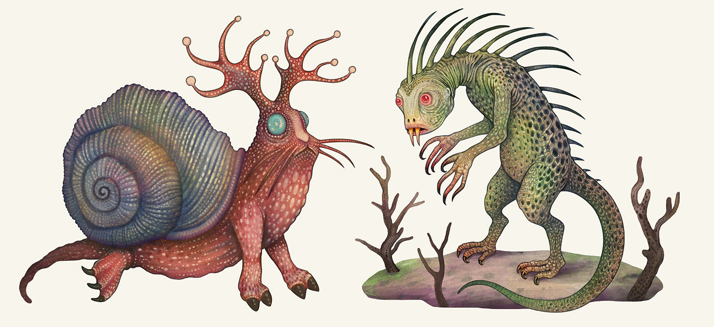 cryptids cryptozoology Kickstarter Picture book Bigfoot nessie book crowdfunded funded crypto