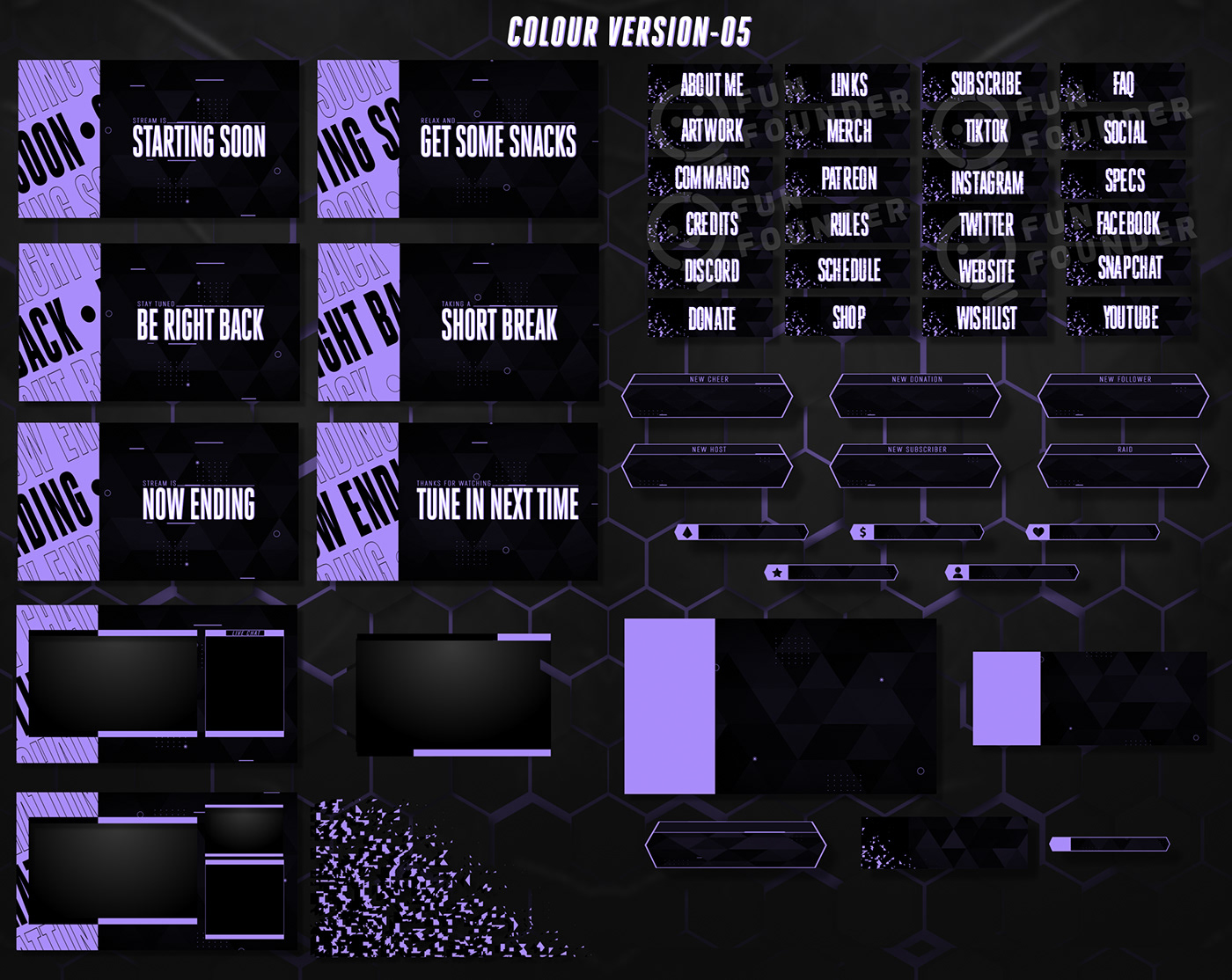 OBS Overlay Stream Just Chatting Stream Strating Overlay streamlabs overlay Twitch Twitch Overlay Streamlabs Overlay Gaming Free Stream Overlay Valo
