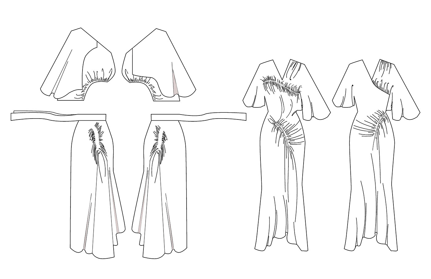SCAD Fashion  fashion design fashion illustration fashion sketching Process Book fashion portfolio