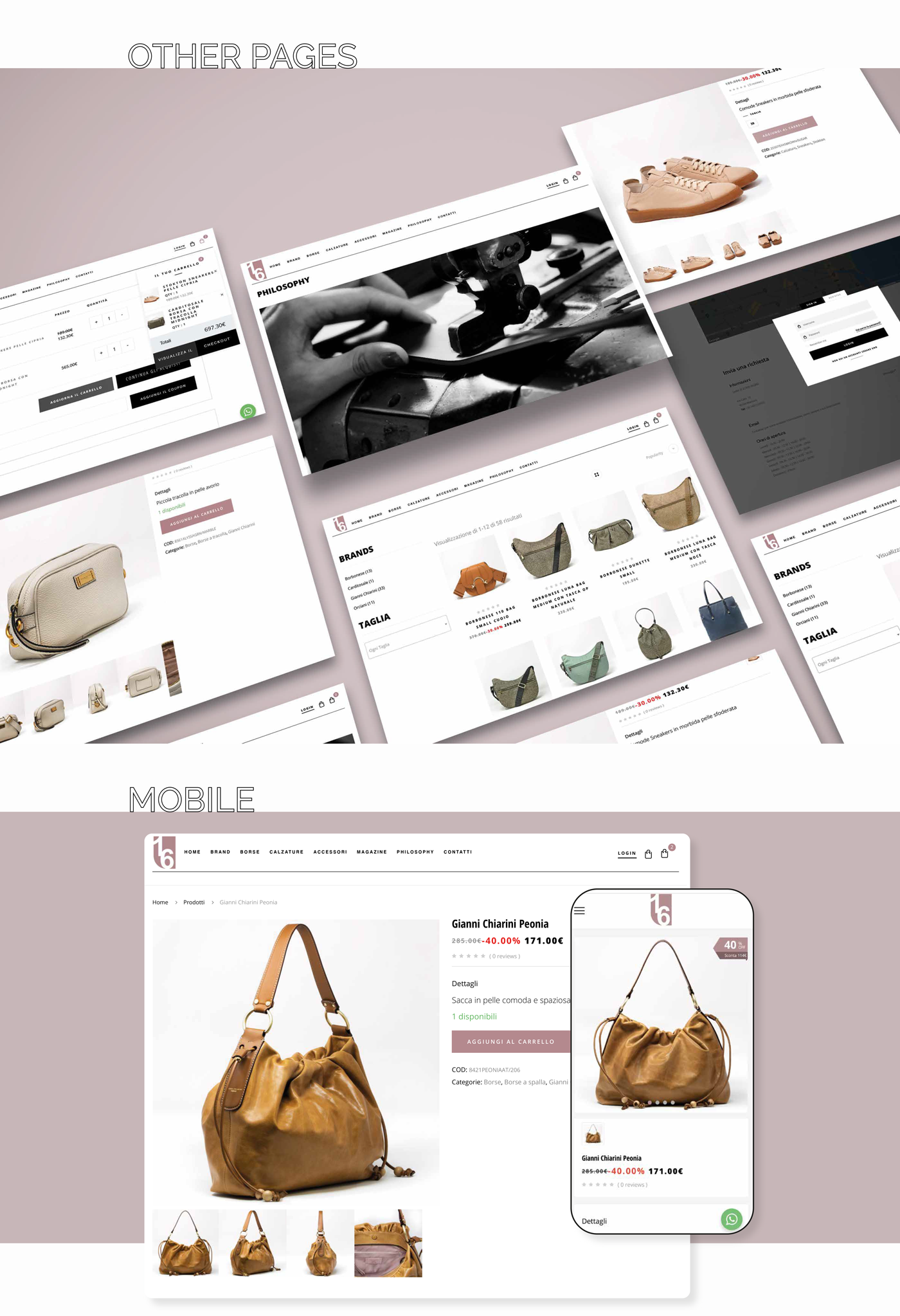 brand identity design e-commerce visual Website landing page ui design ux Web Web Design 