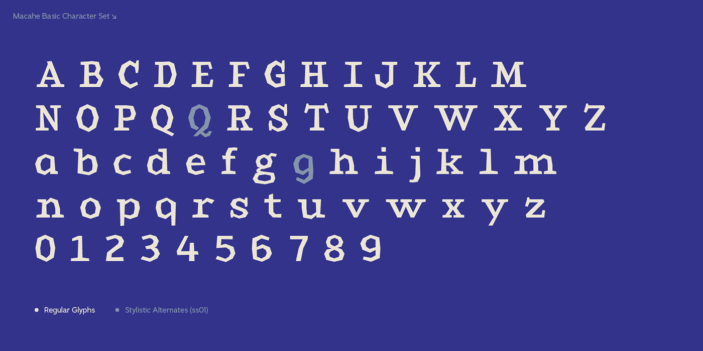 slab serif irregular shapes typography   font true italics summer Ocean Brazil Typeface contrast