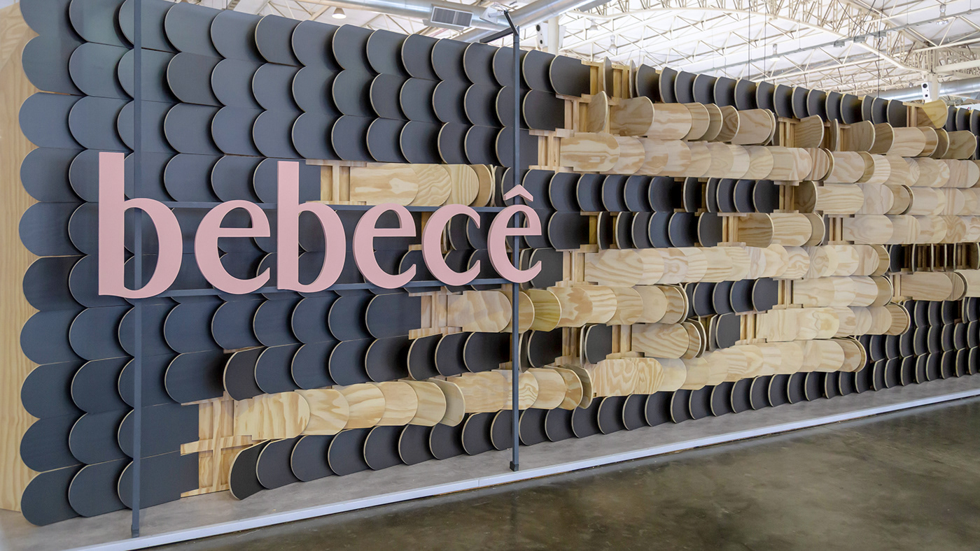 Retail Bebece shoes Stand feira Sicc that That Design Company stand design Exhibition Design 