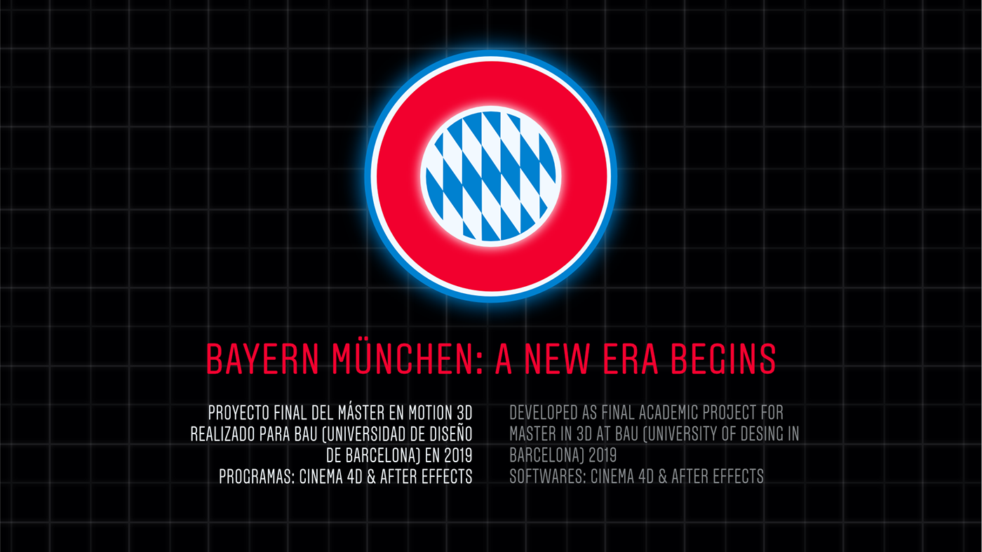 motion 3d  3D animation  Bayern München esports promo motion motion graphics 