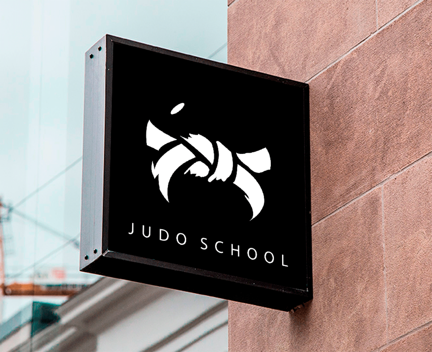дизайн графический дизайн логотип Logo Design школа дзюдо компания проэкт фирма