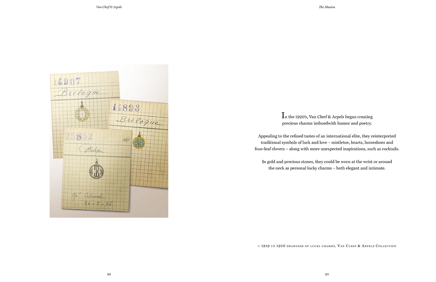 vancleef&arpels book book design