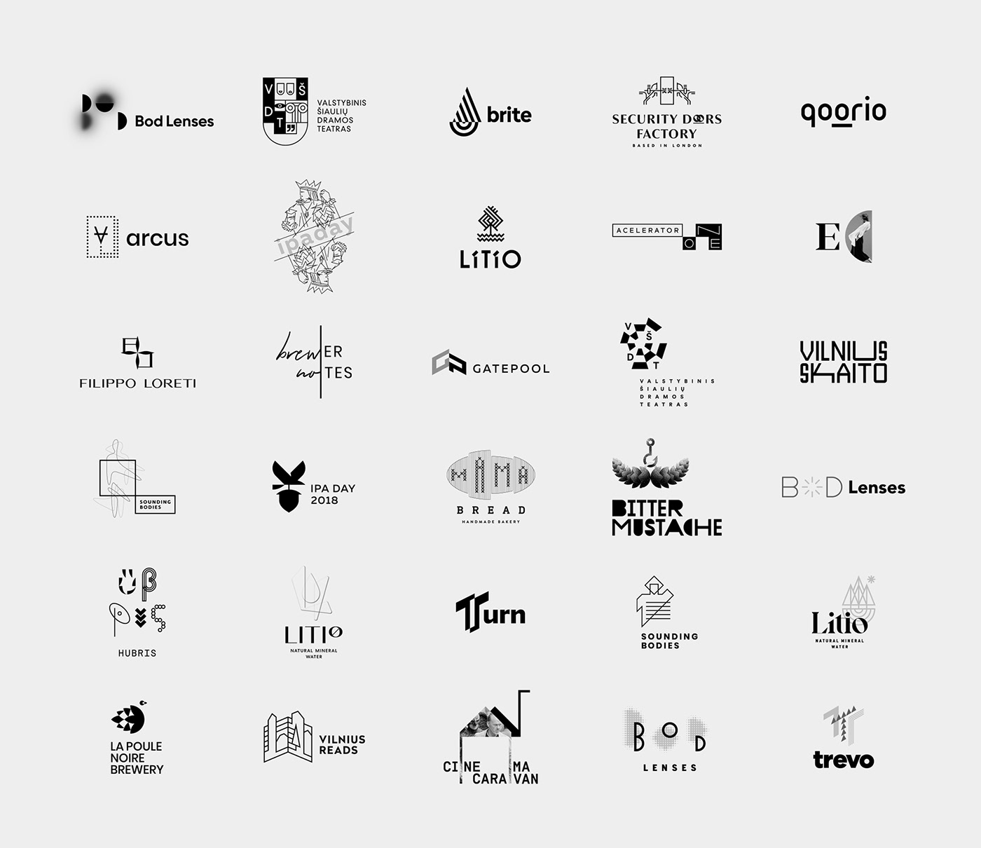 brand branding  Collection identity logo logo collection logos Logotype marks symbols