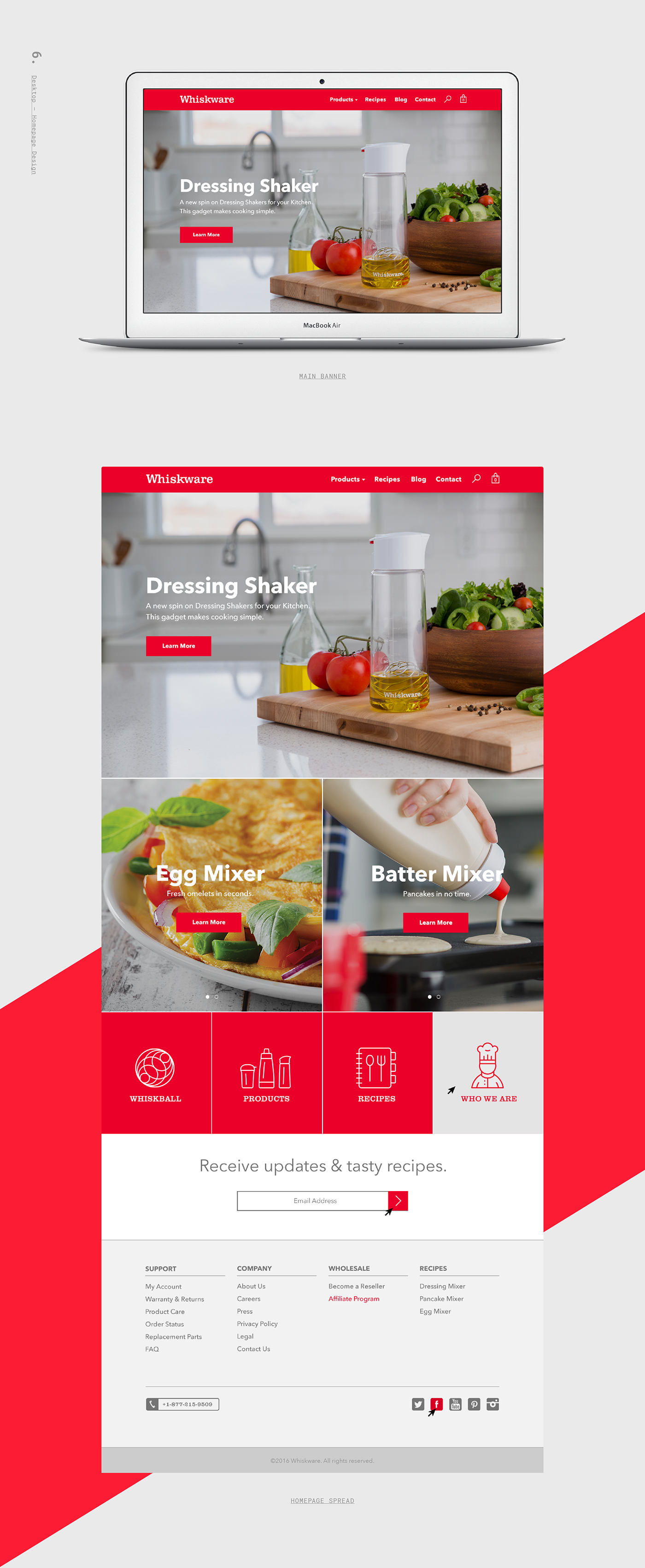 Web Design  clean website design Responsive Website Design ui design UX design UI/UX Design cooking website interactive design
