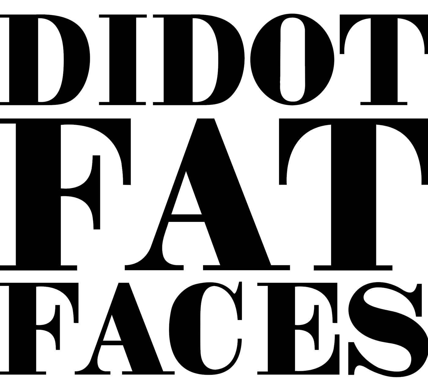 typefaces graphic Fat Faces font Free font fonts freefont editorial editorial design  book design