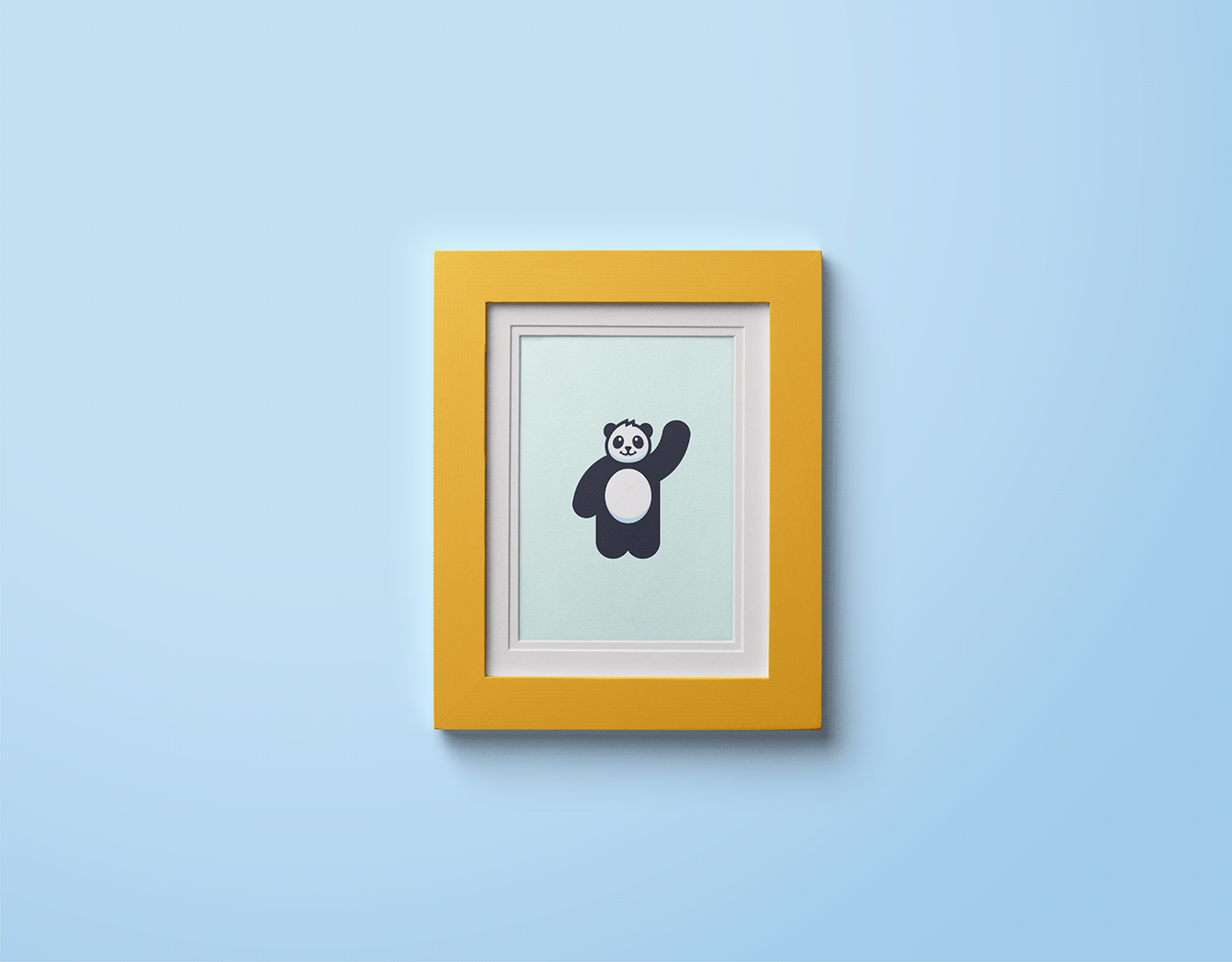Panda  brand identity store cute shope Pet Mohí Hassan logo