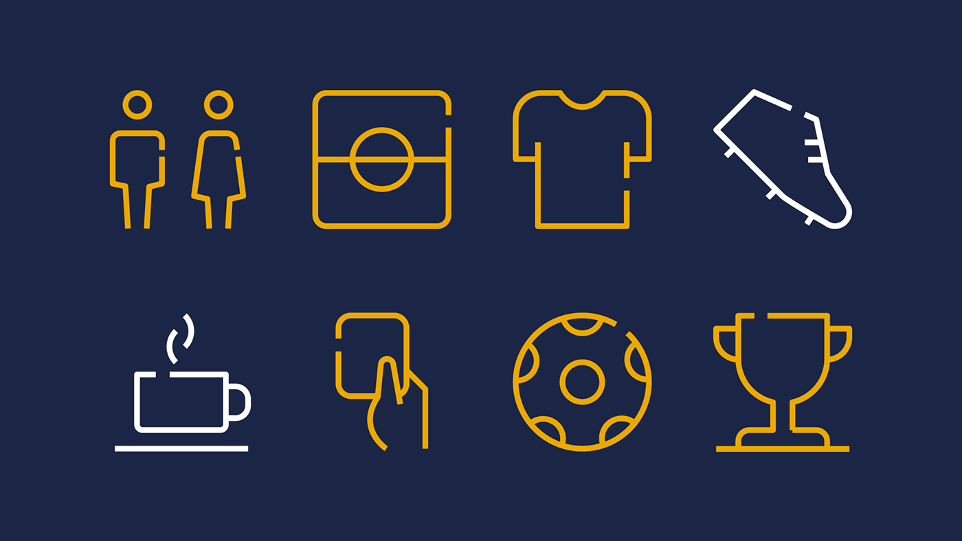 icons icon design  iconography soccer iconographics