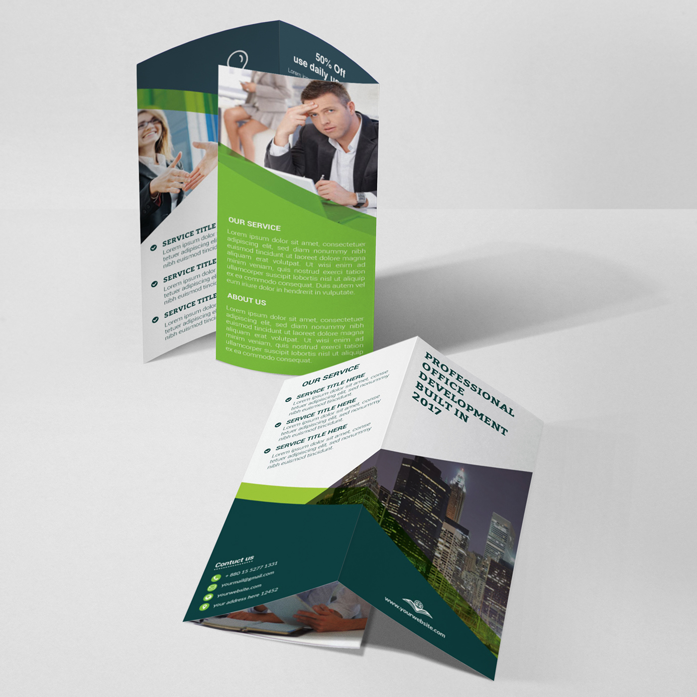 a4 ad business clean color corporate development flyer market marketing  
