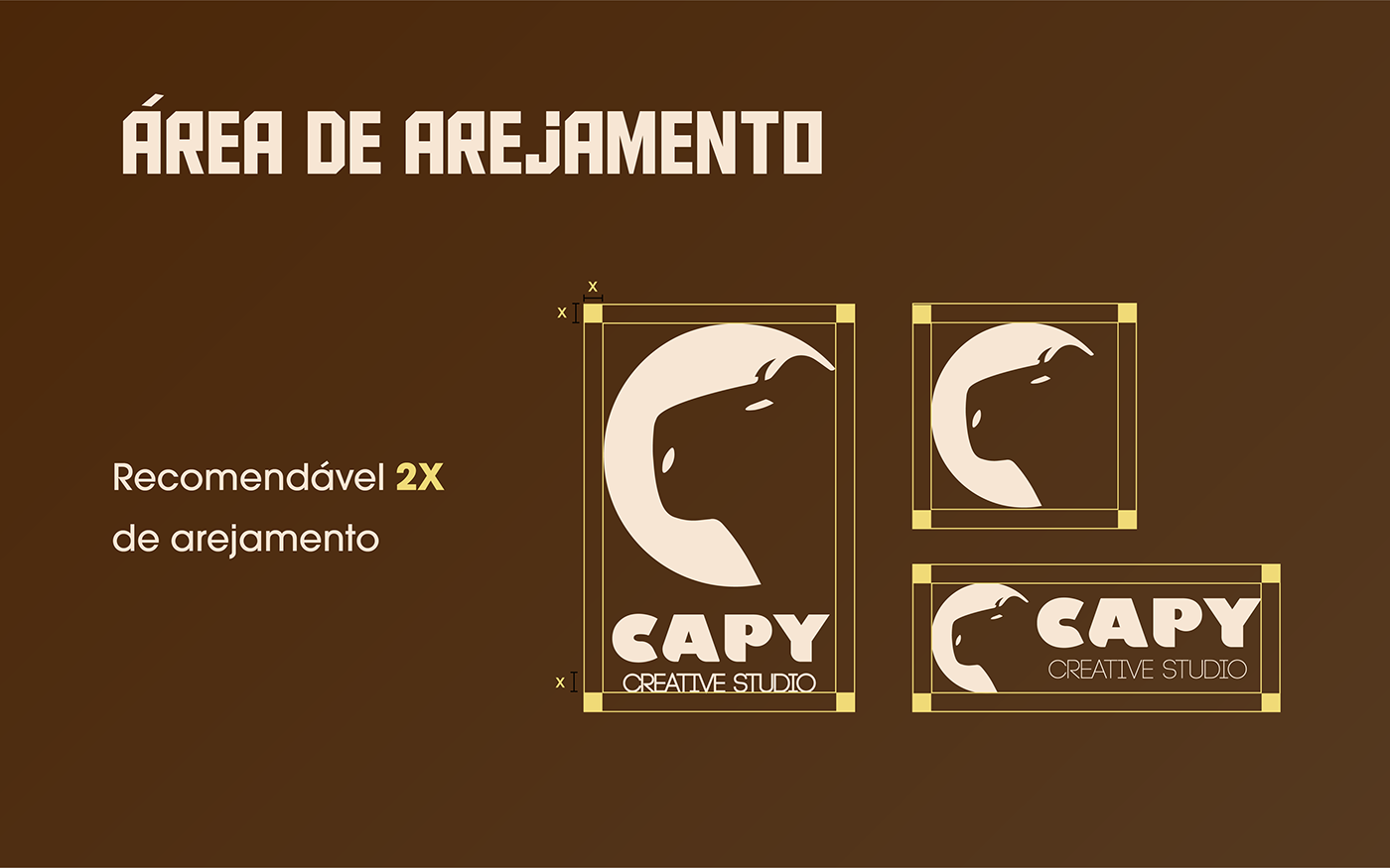 manual Manual da Marca identidade visual identidade de marca Logo Design marcas capybara desing identidade Logomarca