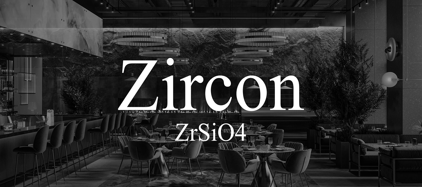 3dmax cinema4d CoronaRender  design industrial photoshop restaurant VizLine Studio Zircon ZrSiO4
