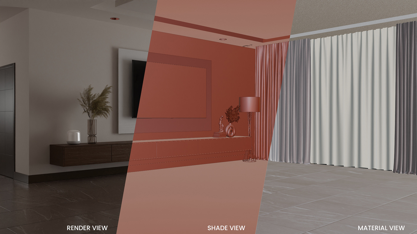 3D animation  architecture blender CGI cycles interior design  motion design Render visualization