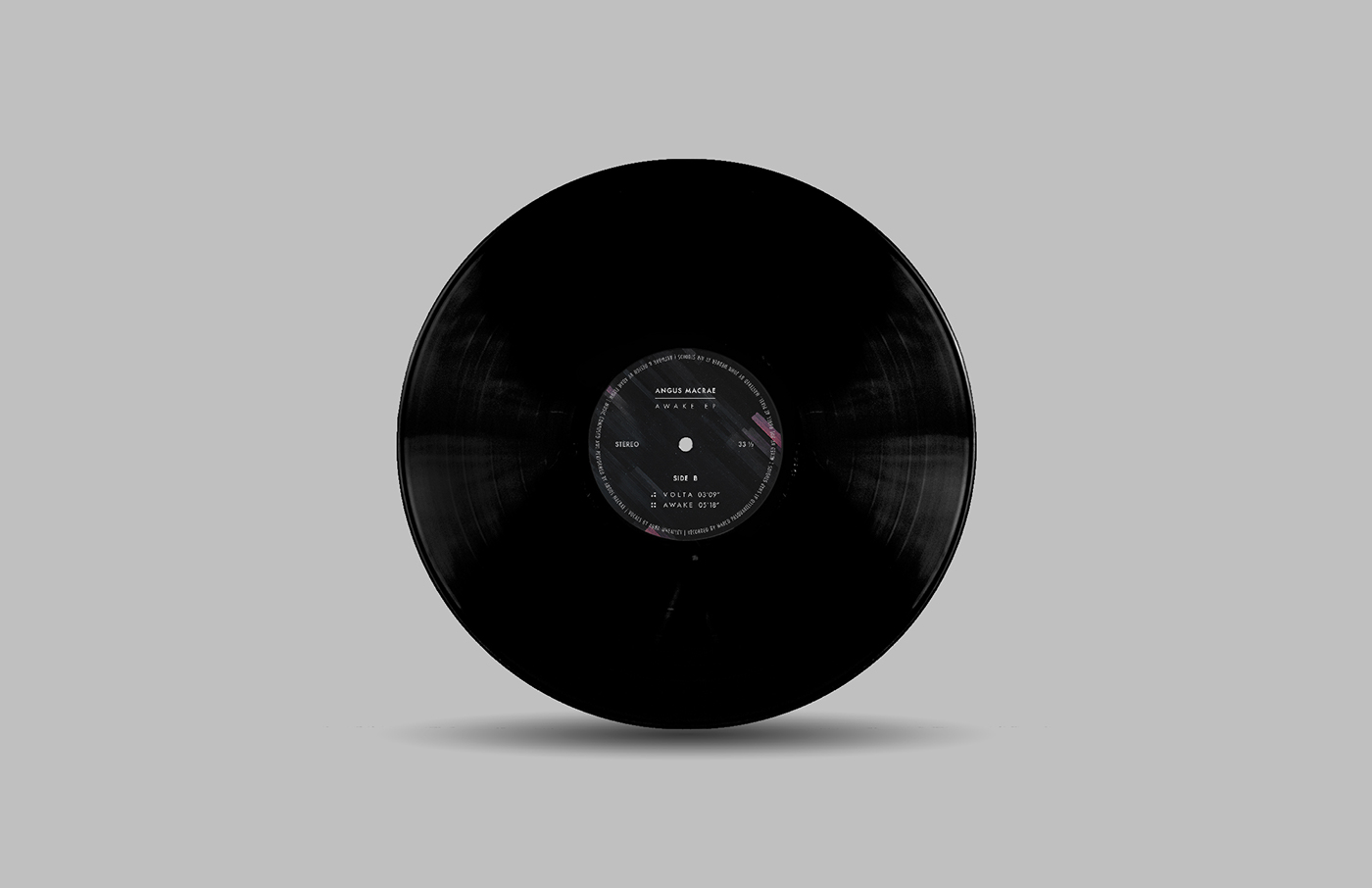 vinyl Album cover Glitch art digital Computer generative processing pixel sorting scan lines artwork graphic design