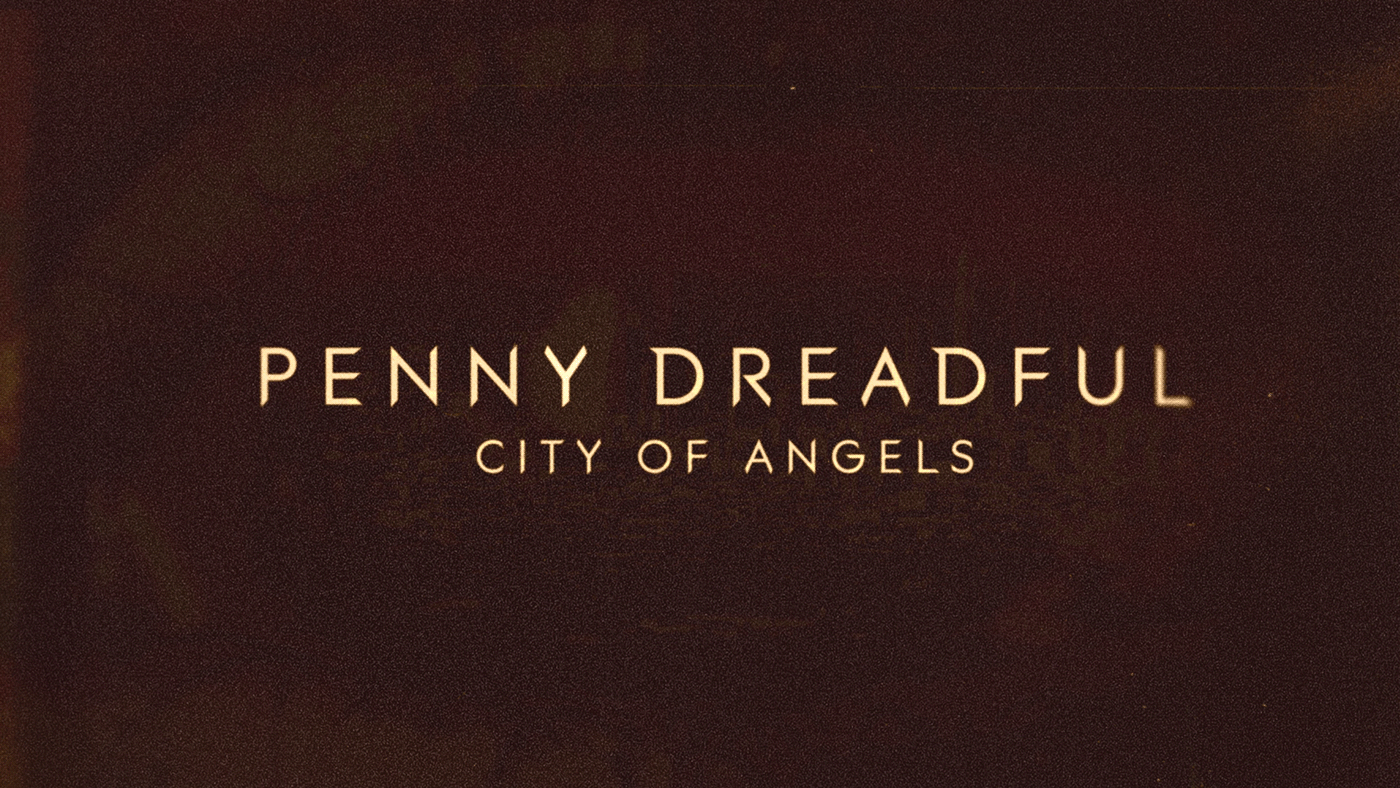design Elastic intro Los Angeles Main title Penny Dreadful title design title sequence cinema 4d octane
