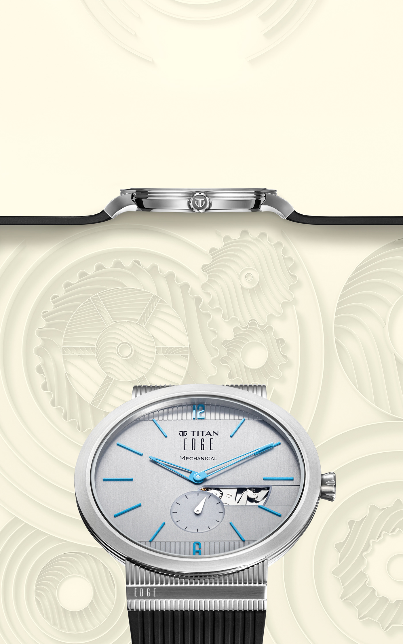 luxury mechanical watches TATA Group Titan titan edge watch Watches