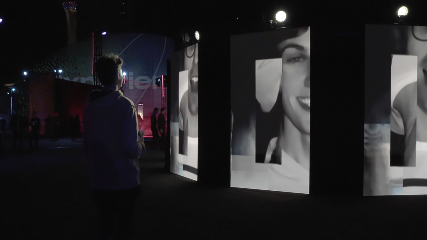 generative sound  interactive installation show concept