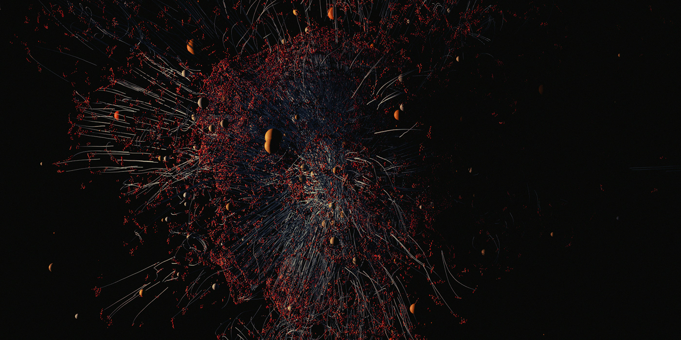 animation  cinema4d Digital Art  graphics Insydium motion muse particles xparticles generative