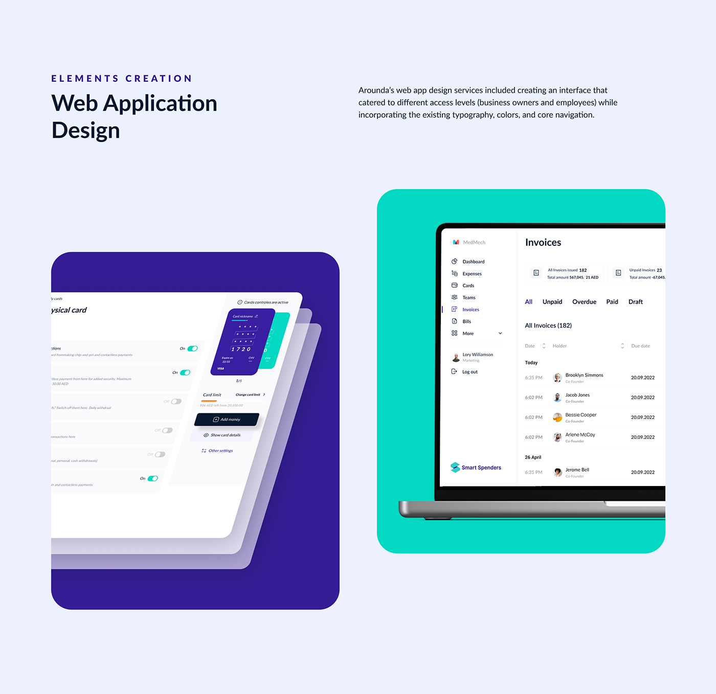 UI ux ui design UX design Mobile app arounda finance UI/UX user experience adobe