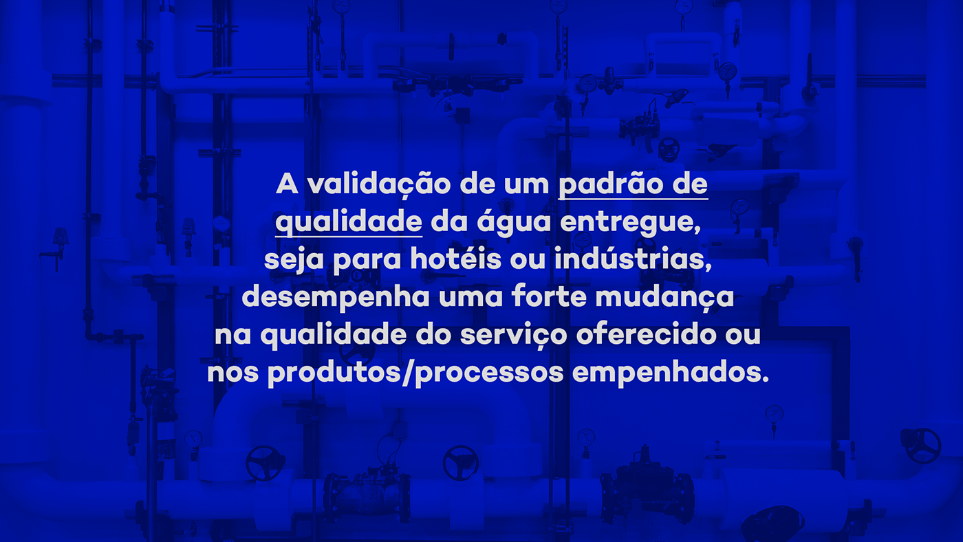water utility delivery water supply branding  Rebrand recife