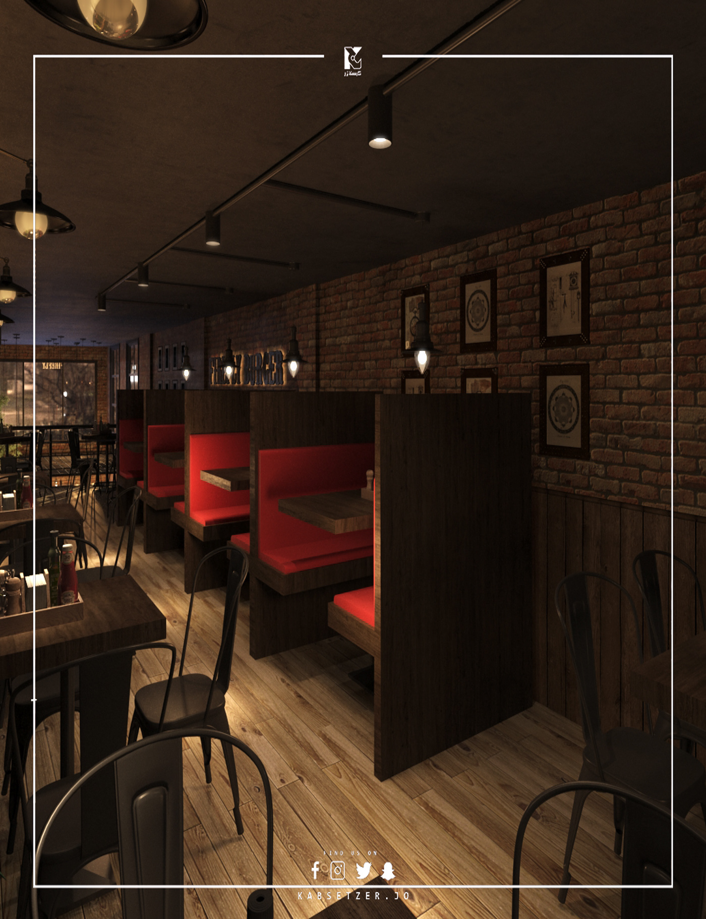 3D architecture exterior F&B foodandbeverage Interior interior design  restaurant visualization vray