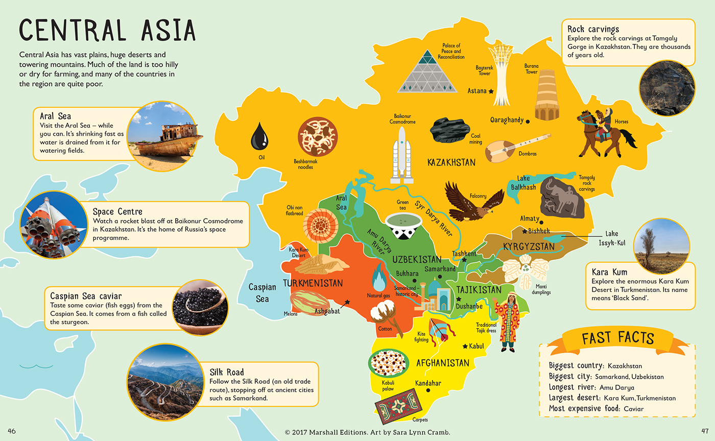 World Map maps Travel altas childrens atlas NonFiction culture Africa Asia Europe
