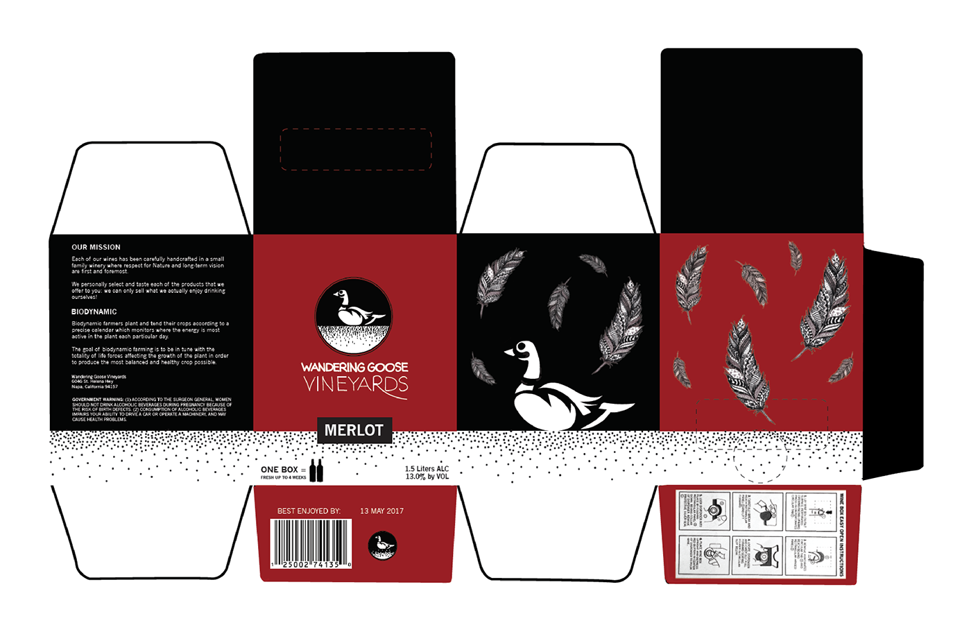 graphic design  graphic production Packaging wine boxes