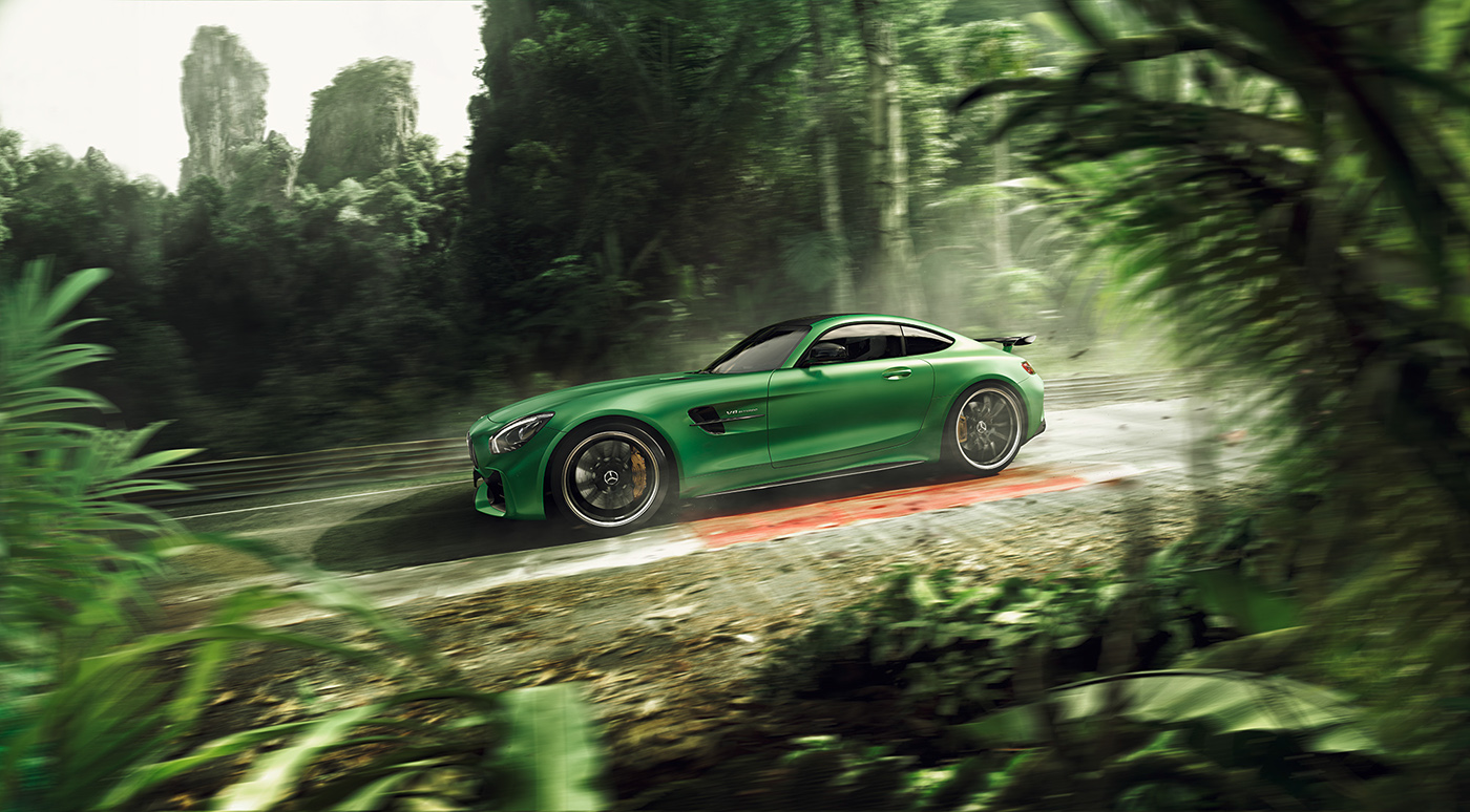 AMG CGI Staud Studios Photography  retouching  automotive   interactive Virtual Engineering