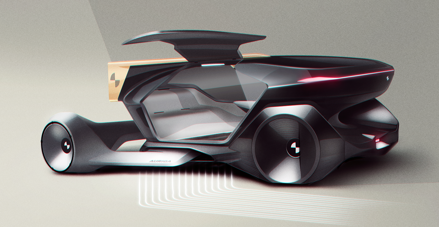 BMW Auriga   Autonomous Vehicle car design mobility Interior exterior concept