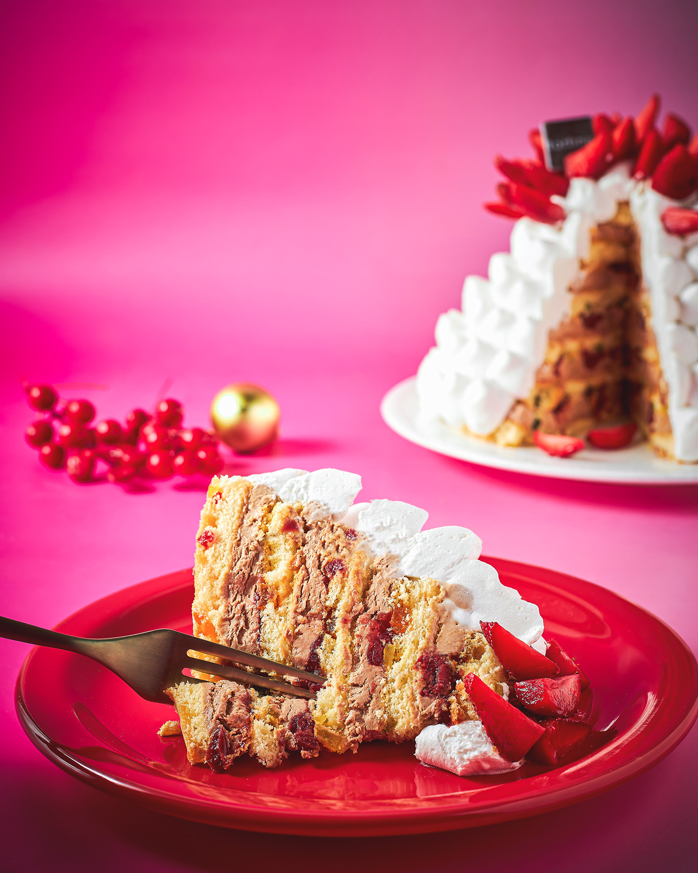 cake Christmas dessert food photography Advertising  food styling Product Photography photoshoot Photography  editorial