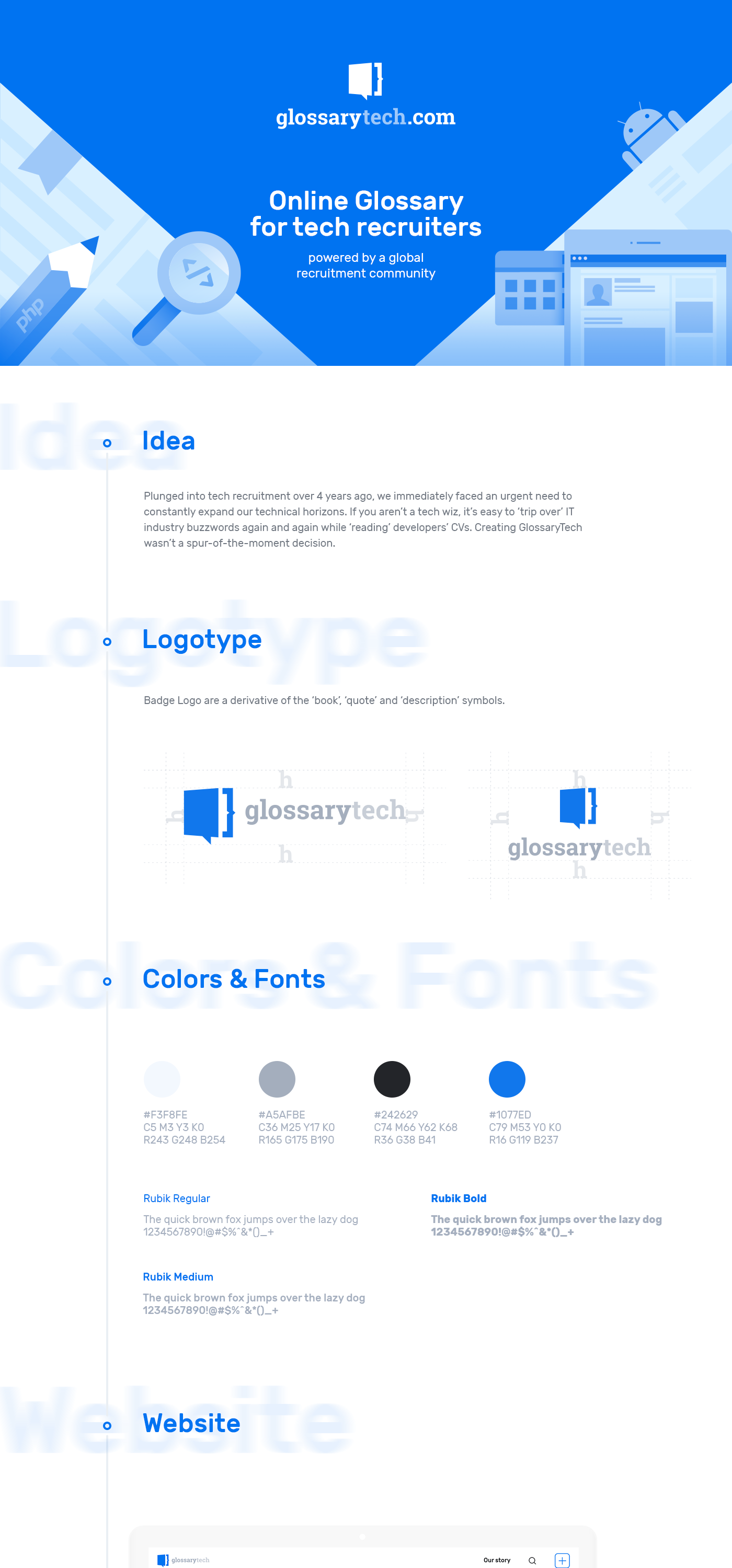 glossarytech Glossary Website Responsive onlineglossary complex product design  dictionary