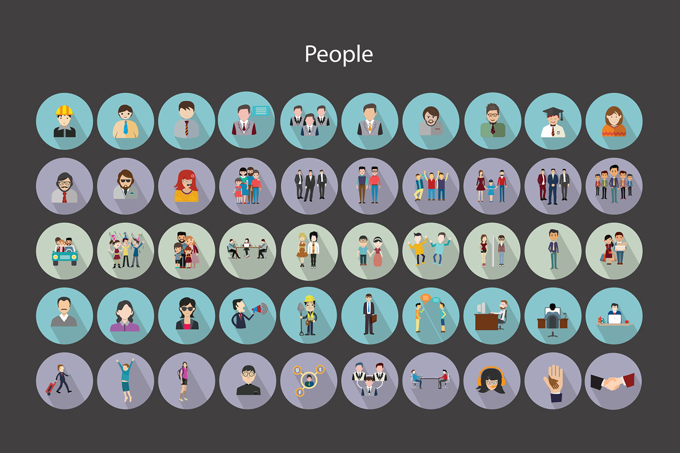 ui icons vector People Icons persons avatar Pixel Perfect flat icons color icons