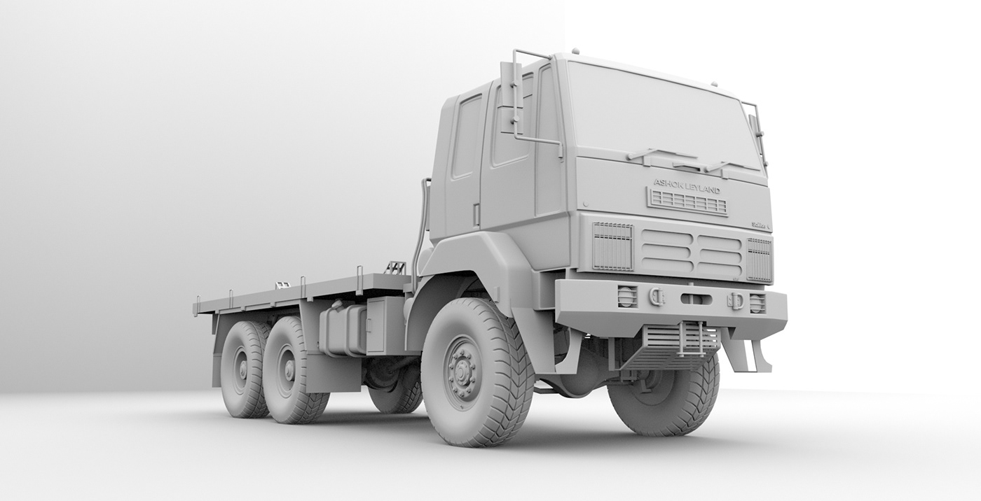 Truck 3D 3dmodeling blender 3ds max CGI Maya Substance Painter modeling visualization