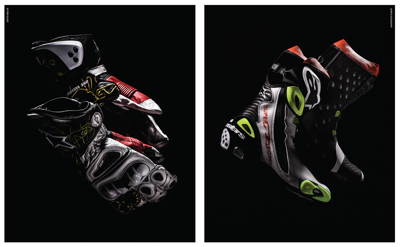 alpinestars moto yamaha riders magazine passion Bionic gp pro gloves boots motogp Quality Technology protection Motocross