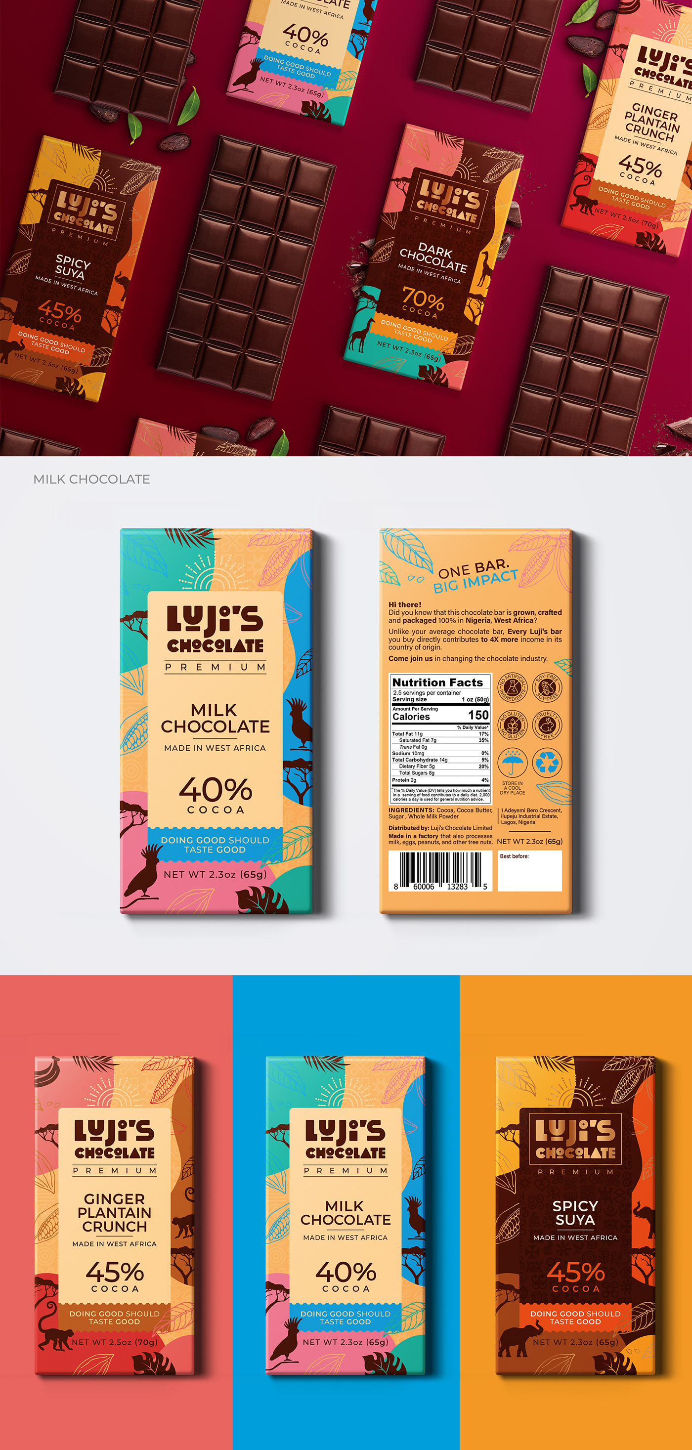 chocolate chocolate bar chocolate packaging flat design Label label design Mockup Packaging packaging design Retail design