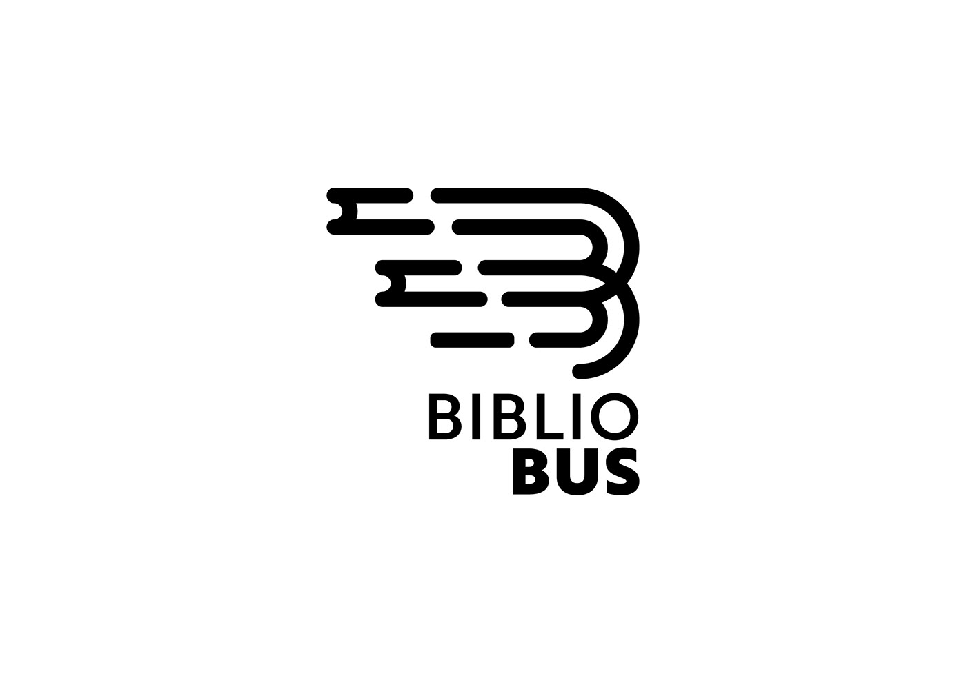 book brand identity bus Florence ILLUSTRATION  library map mobile logo Public Utility