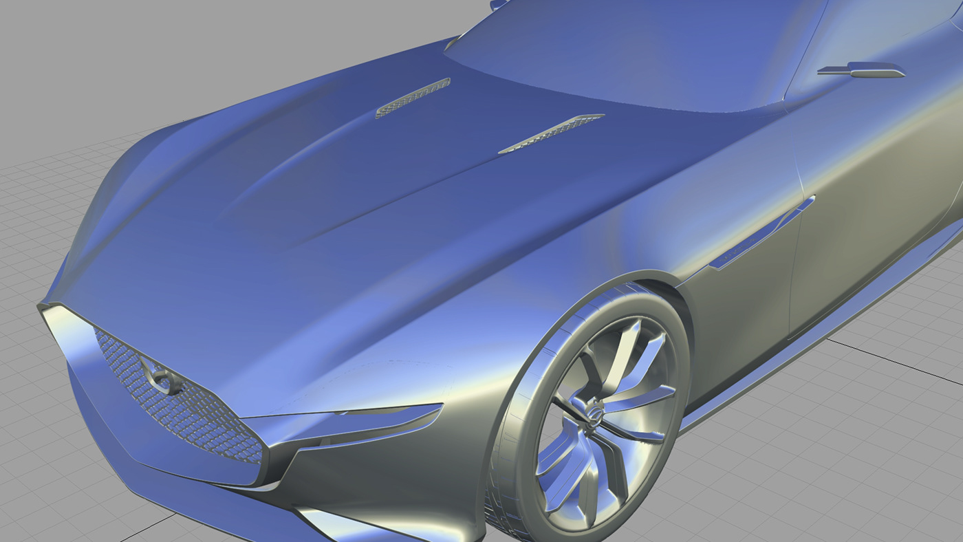 Autodesk Alias surfacing styling  Automotive design mazda Kodo design CAS mazda rx vision 3D