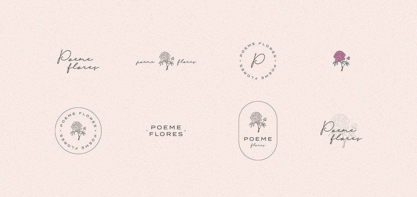 florist logo flower logo Logo Design logo inspiration symbol visual brand visual identity brand logofolio mark