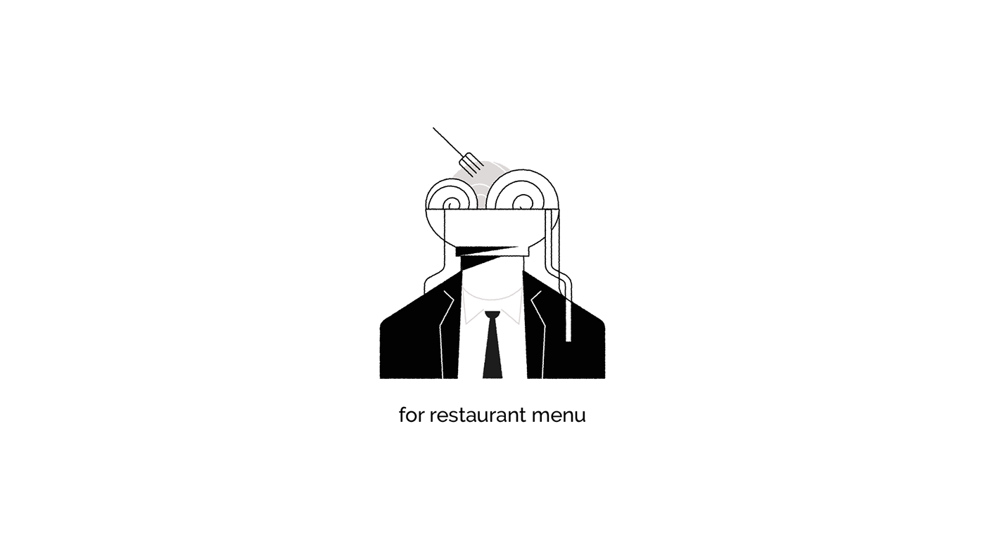 Brand Design brand identity Drawing  Food  icons menu menu design visual visual identity