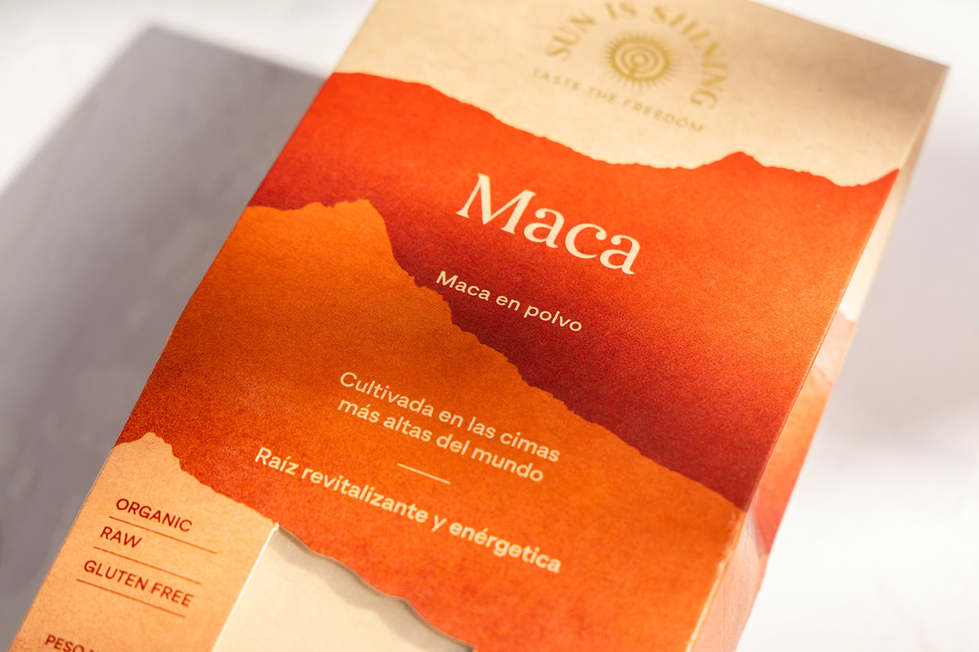 branding  Costa Rica healthy food Logo Design mountains natural organic Packaging product design  super food